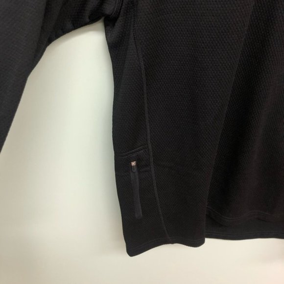 Head | Men's Quarter Zip Pullover Shirt | Black | Various Sizes - Picture 4 of 4